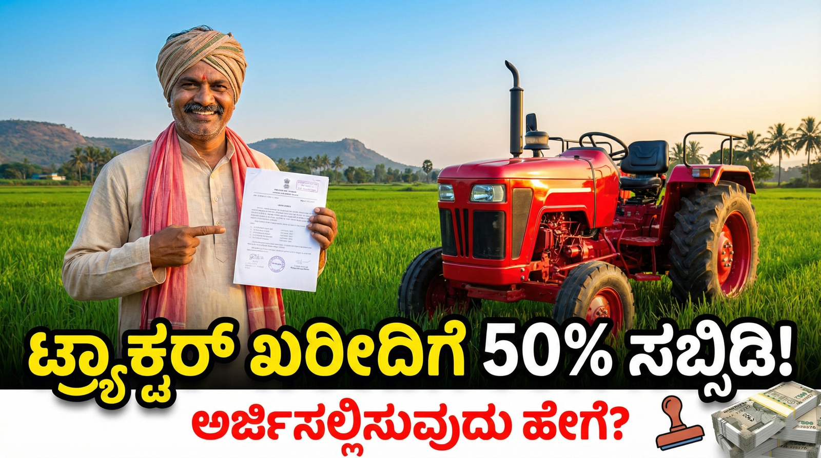 Tractor Subsidy Karnataka