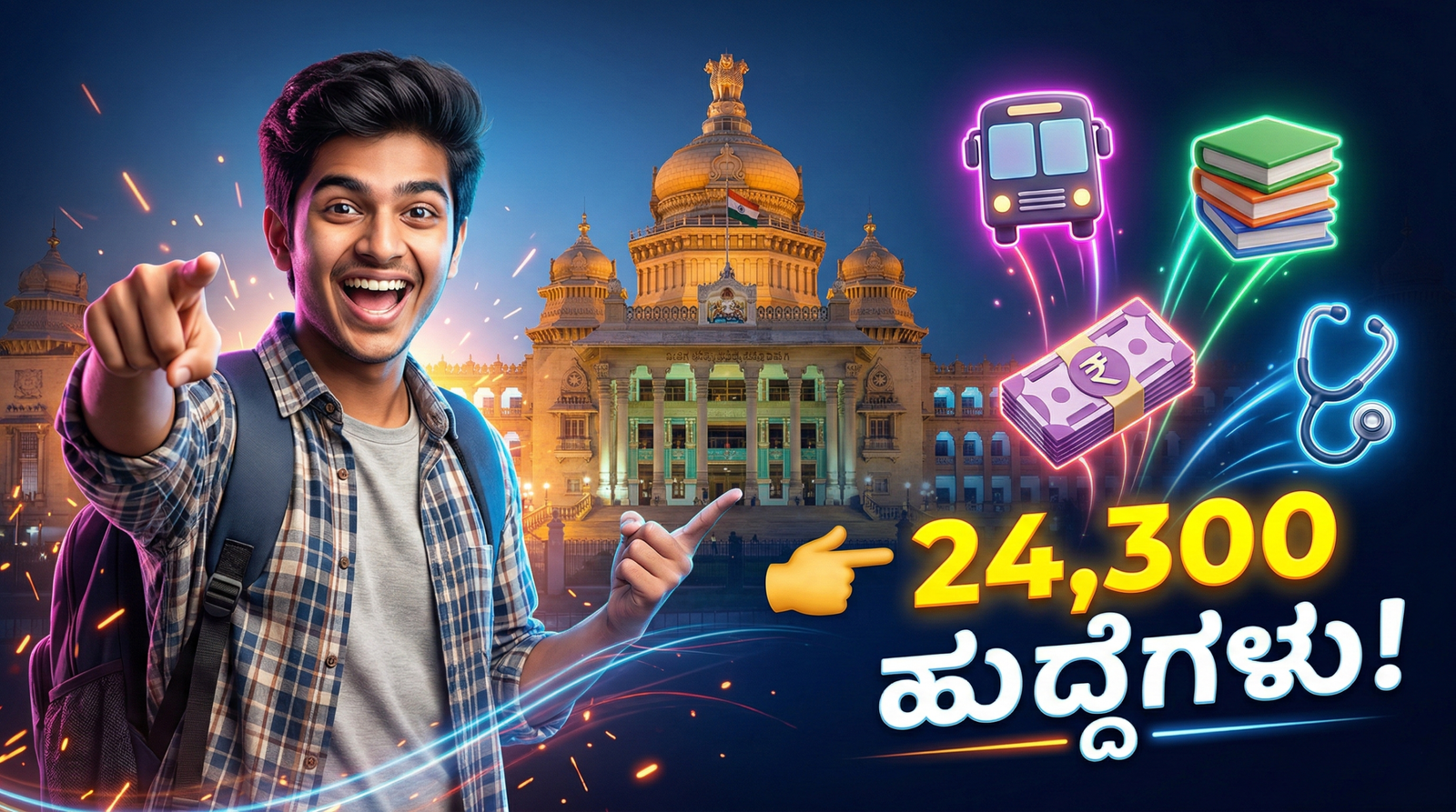 ರಾಜ್ಯ ಸರ್ಕಾರದಿಂದ ಬೃಹತ್ ನೇಮಕಾತಿ 2026